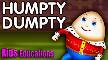 Humpty Dumpty Nursery Rhyme | Fun & Educational Kids Song